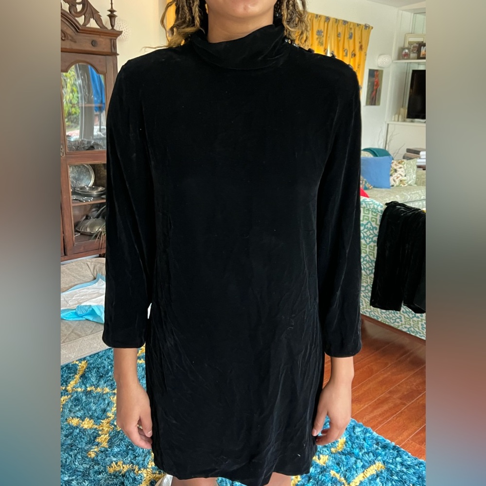 Velvet dress/tunic.